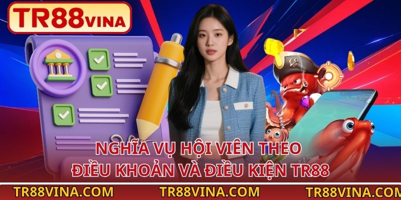 Điều Khoản Và Điều Kiện TR88 – Trải Nghiệm Minh Bạch 2026 3 Nghĩa vụ hội viên theo điều khoản và điều kiện TR88