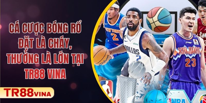 Cá Cược Bóng Rổ – Đặt Là Cháy, Thưởng Là Lớn Tại TR88 VINA