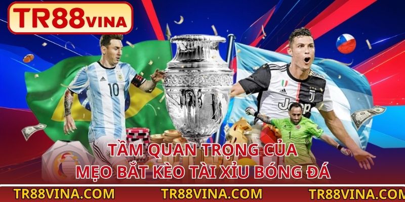 Mẹo Bắt Kèo Tài Xỉu Bóng Đá Dễ Thắng Tại TR88 VINA 3 Tầm quan trọng của mẹo bắt kèo tài xỉu bóng đá